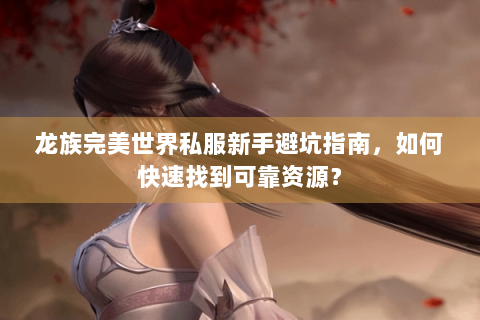 龙族完美世界私服新手避坑指南，如何快速找到可靠资源？