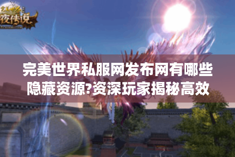 完美世界私服网发布网有哪些隐藏资源?资深玩家揭秘高效攻略