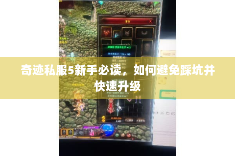 奇迹私服5新手必读，如何避免踩坑并快速升级