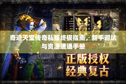 奇迹天堂传奇私服终极指南，新手避坑与资源速通手册