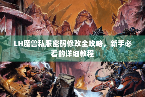LH魔兽私服密码修改全攻略，新手必看的详细教程
