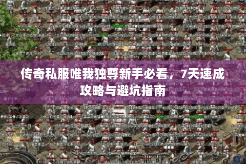 传奇私服唯我独尊新手必看，7天速成攻略与避坑指南