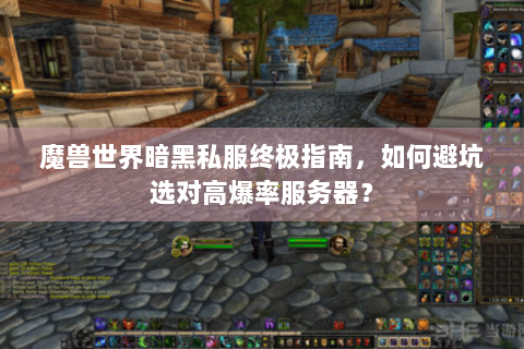 魔兽世界暗黑私服终极指南，如何避坑选对高爆率服务器？