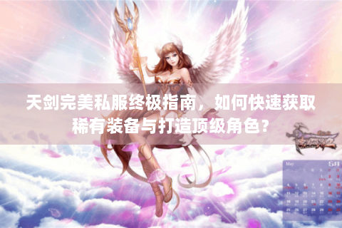 天剑完美私服终极指南，如何快速获取稀有装备与打造顶级角色？