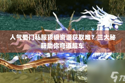 人气蜀门私服顶级资源获取难？三大秘籍助你弯道超车