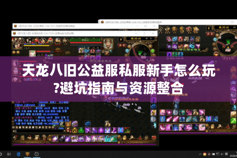 天龙八旧公益服私服新手怎么玩?避坑指南与资源整合