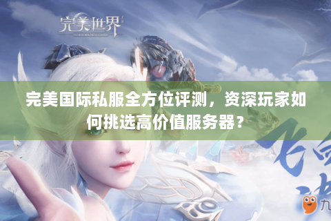 完美国际私服全方位评测，资深玩家如何挑选高价值服务器？