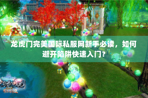 龙虎门完美国际私服网新手必读，如何避开陷阱快速入门？
