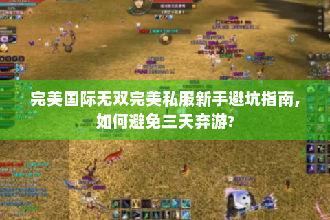 完美国际无双完美私服新手避坑指南,如何避免三天弃游?