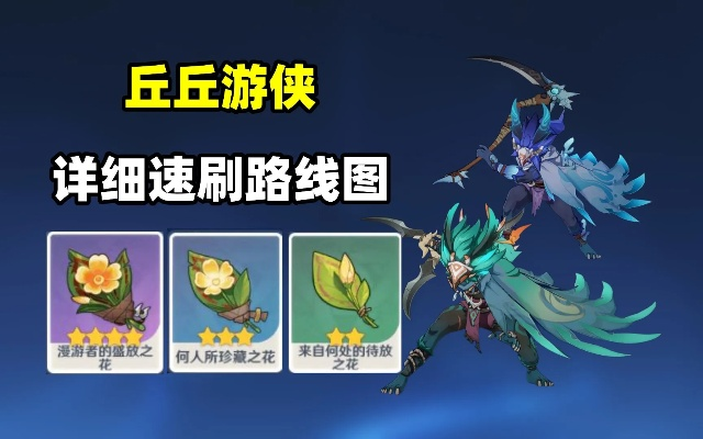 原神3.6丘丘游侠速刷攻略,快速升级技巧